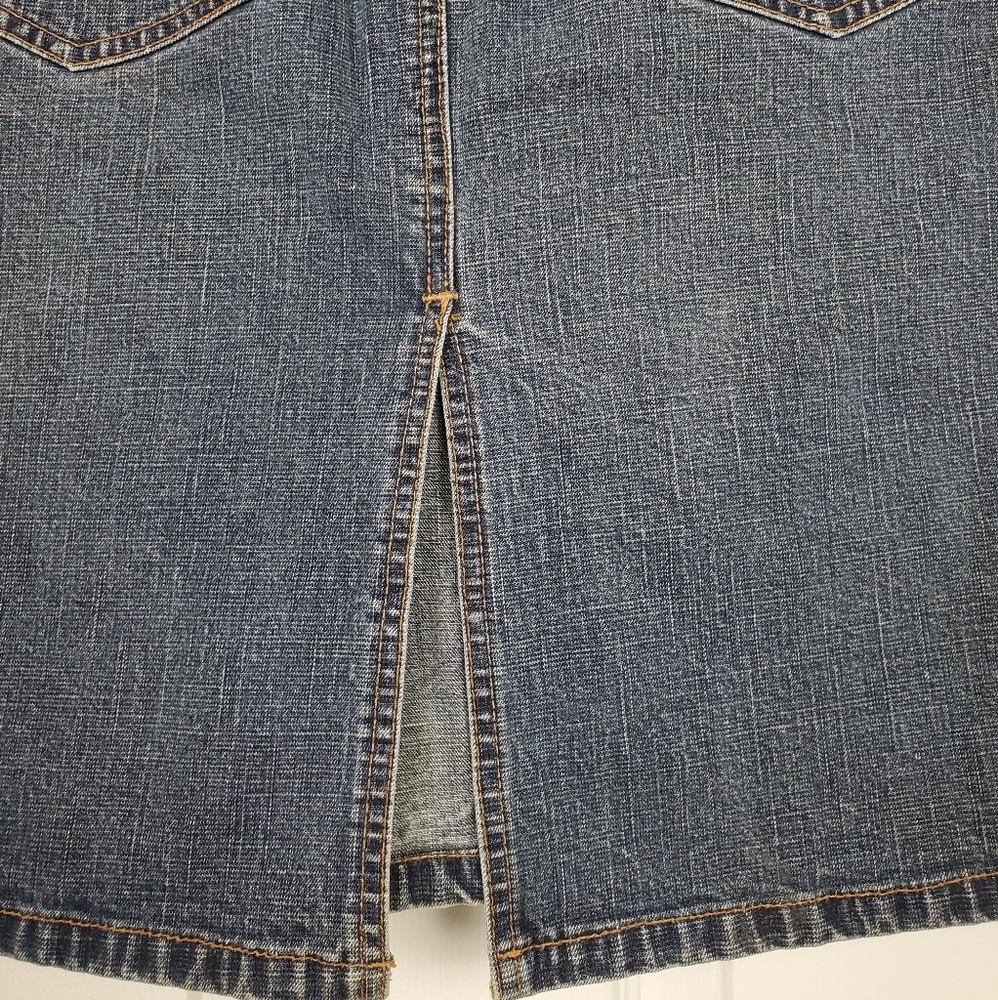 💗Hollister Women skirt Jean size 6 - Picture 6 of 7